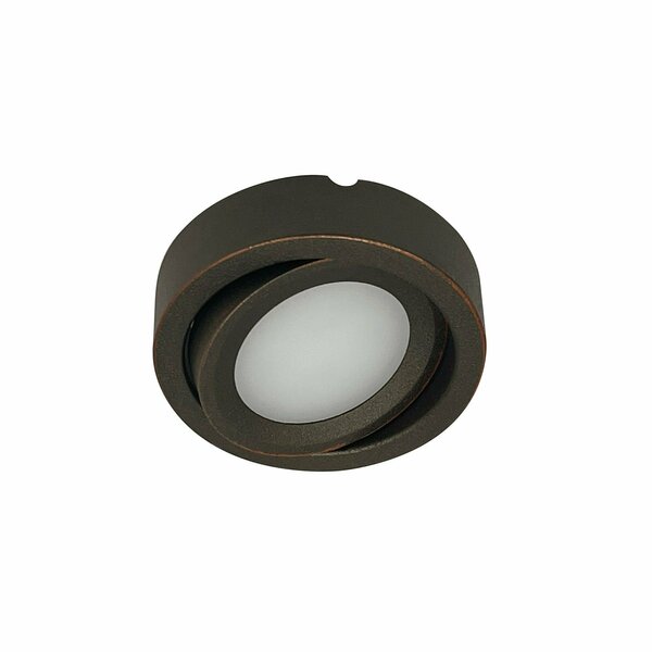 Nora Lighting 12V Josh Adj. LED Puck Light, 300lm / 2700K, Bronze Finish NMP-A27BZ NMP2-A40BZ